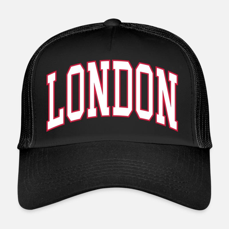 London - Trucker Cap - black/black