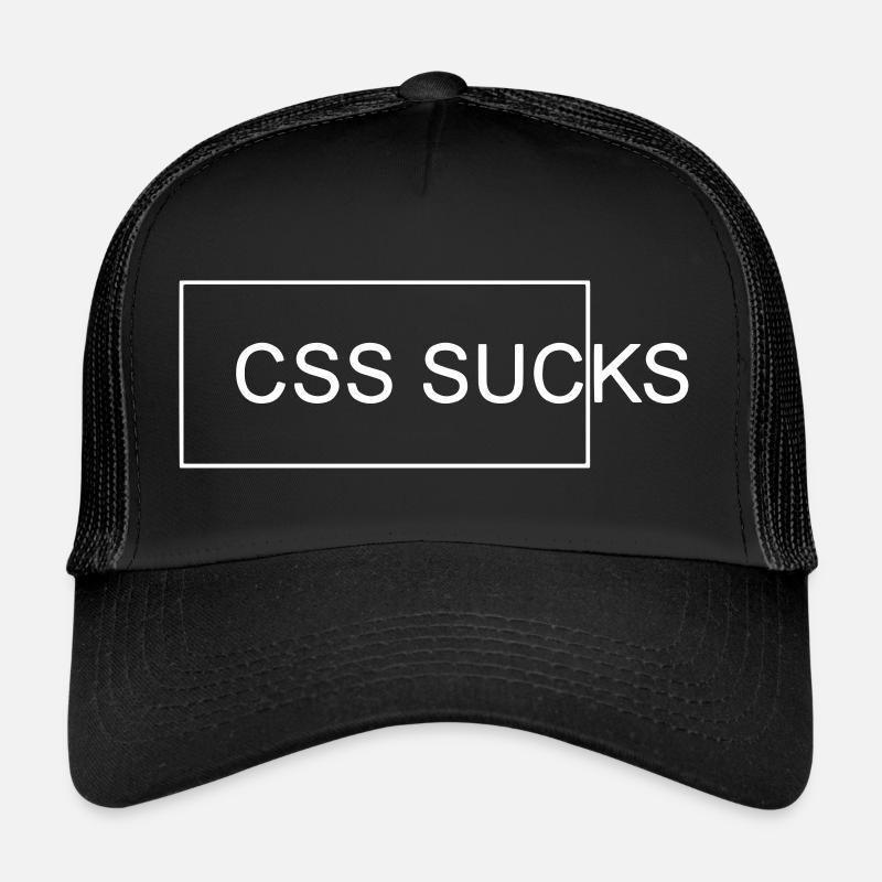 CSS Sucks concepteur de sites Web Casquette trucker 