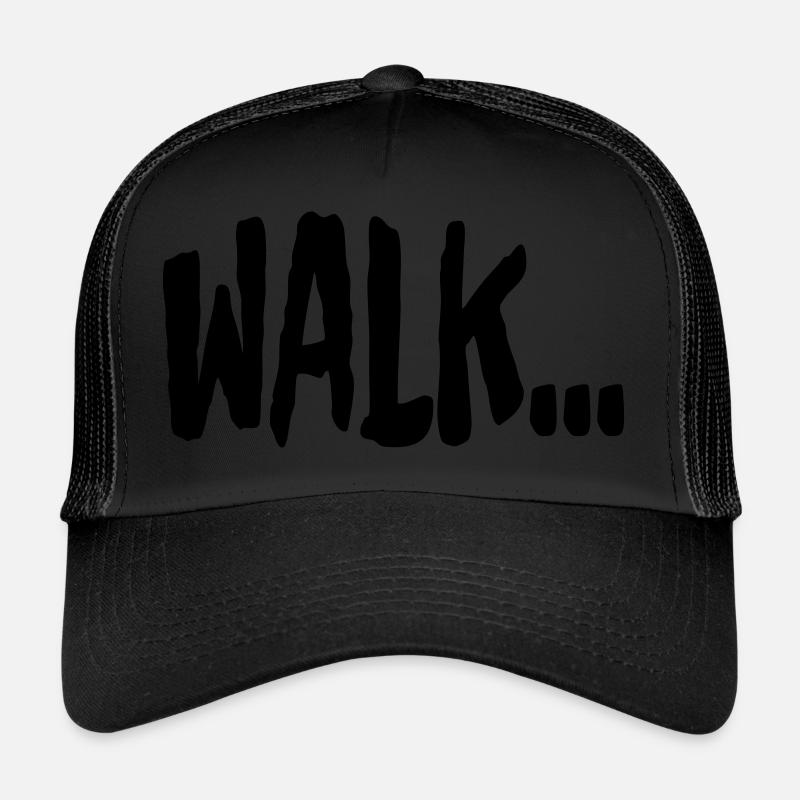 WALK - Trucker Cap - black/black