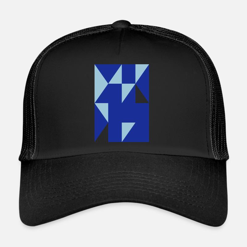 Abstract Design Trucker Cap