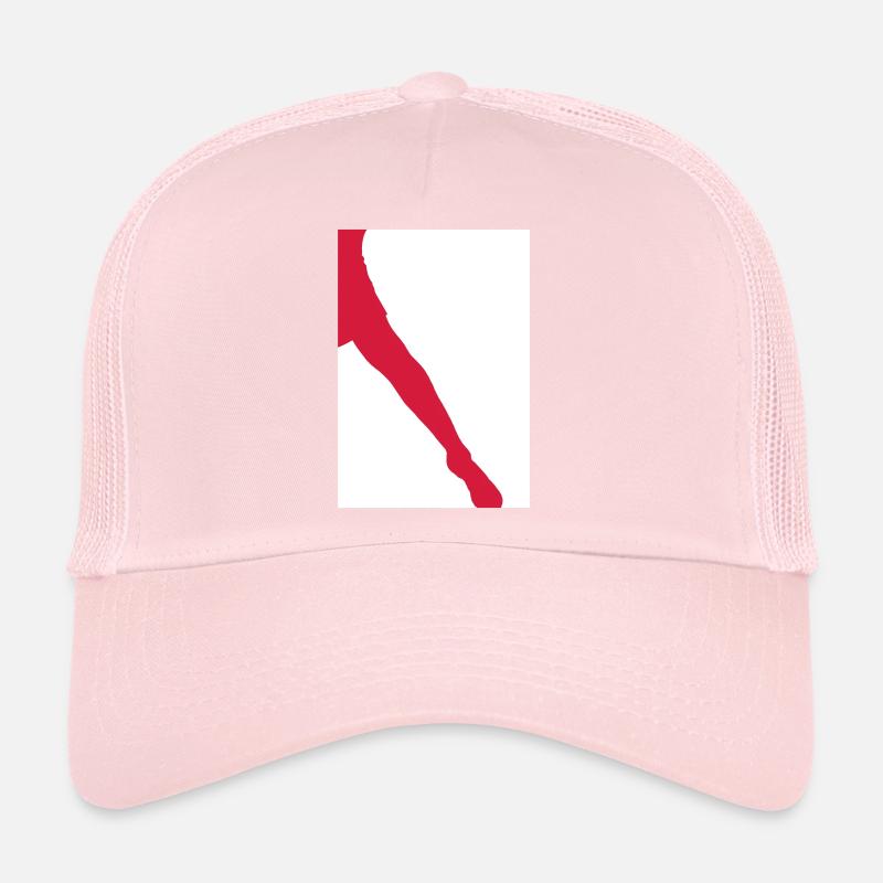 Leg Silhouette Trucker Cap