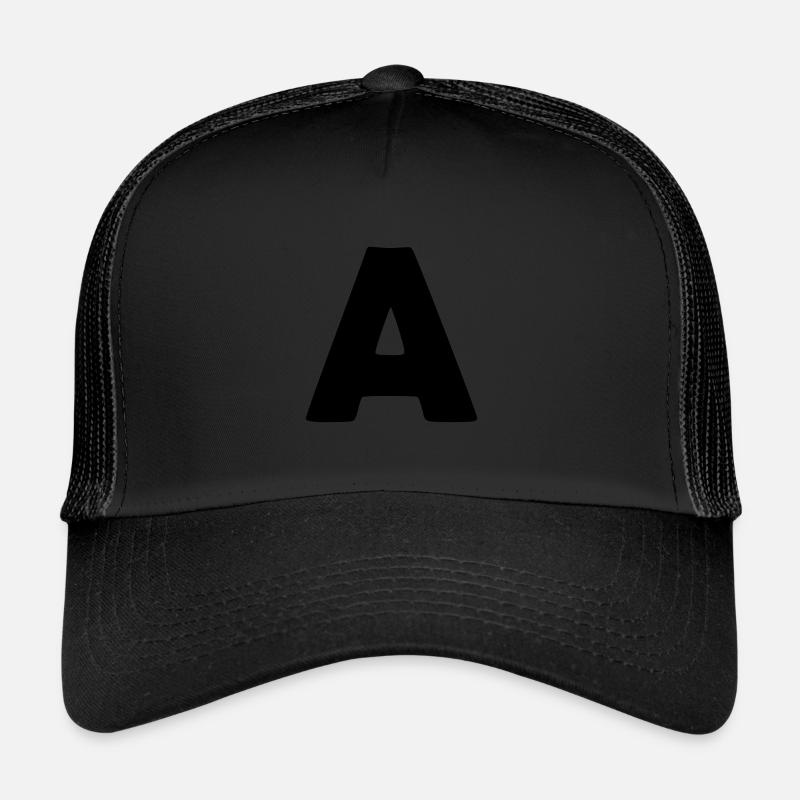 Letter a Trucker Cap