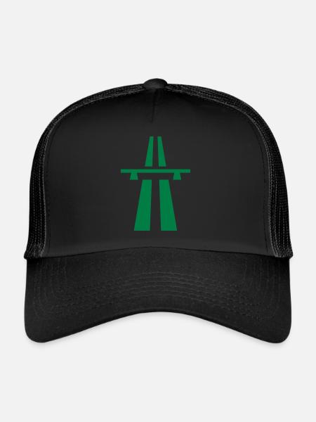 Highway - Trucker Cap - black/black - Front