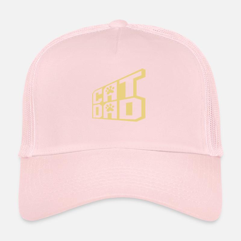 Conception du logo Cat Dad Casquette trucker 