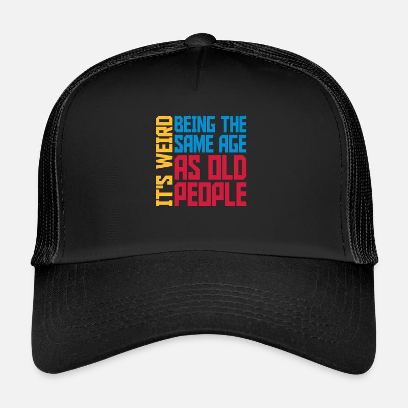 être âgé Casquette trucker 