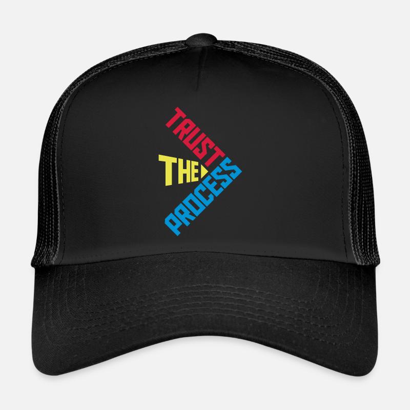 trust the process Quote Trucker Cap