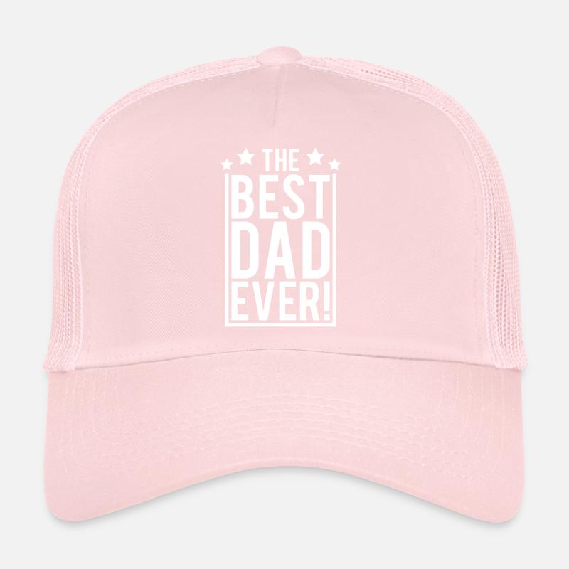 The Best Dad Ever Bester Papa der Welt Cool Liebe Trucker Cap