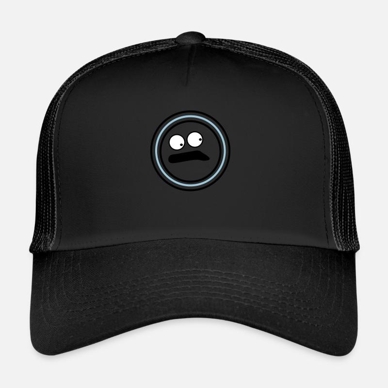 Cute emotional face huh Trucker Cap
