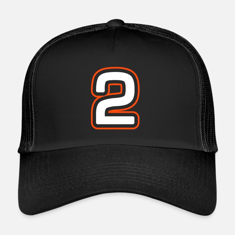 2 Number symbol Trucker Cap