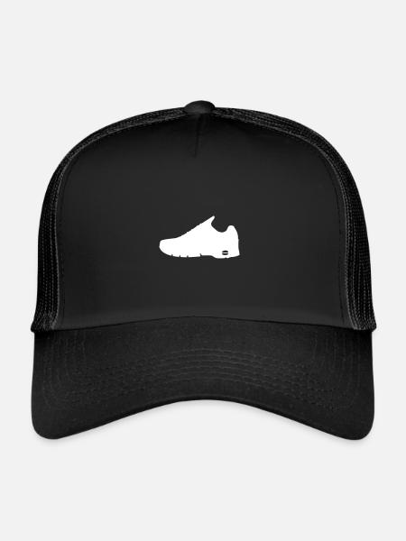 chaussures de sport - Casquette trucker  - noir/noir - Devant