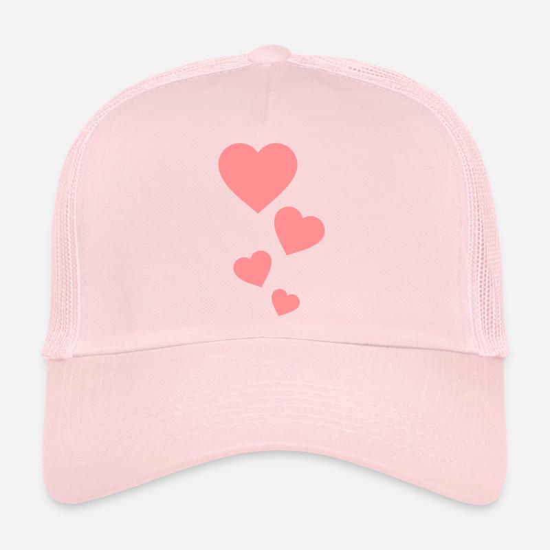 Four hearts - Valentine's day design Trucker Cap