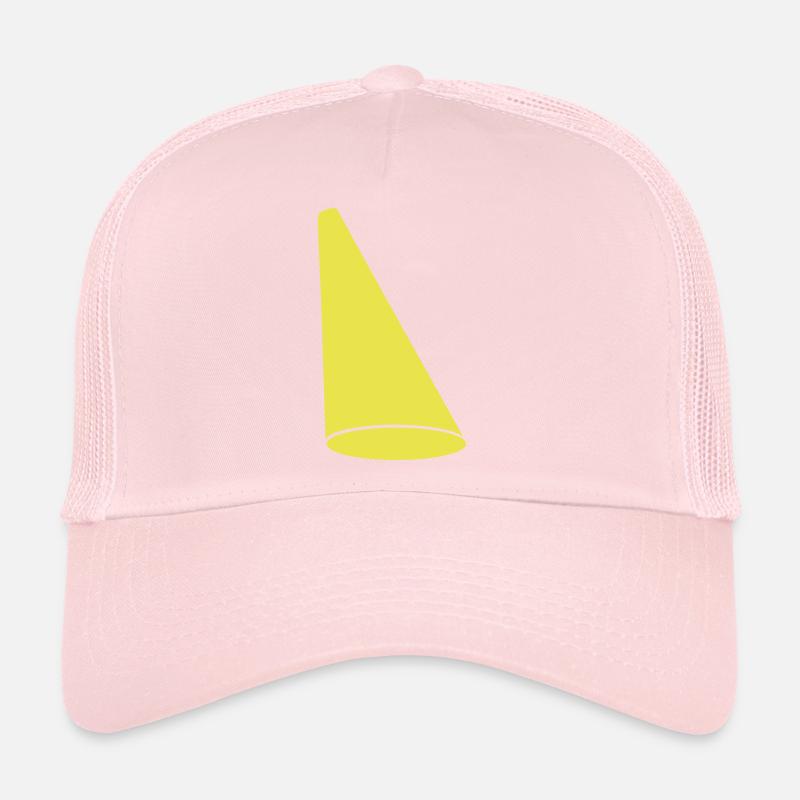 Design Scheinwerfer Lichtkegel Bühne Trucker Cap