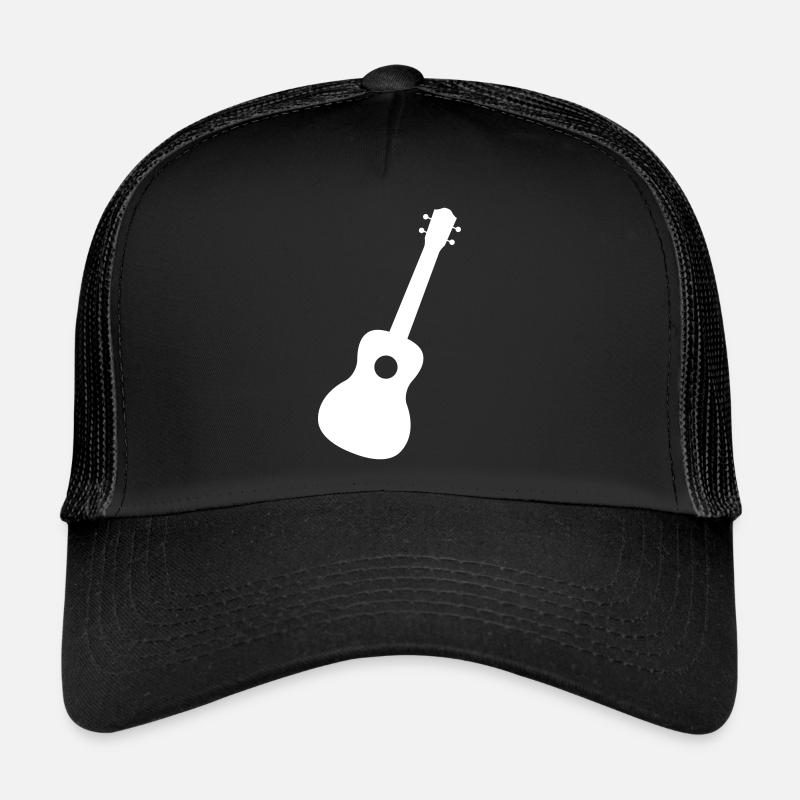 Guitare Ukulélé Cadeau Casquette trucker 