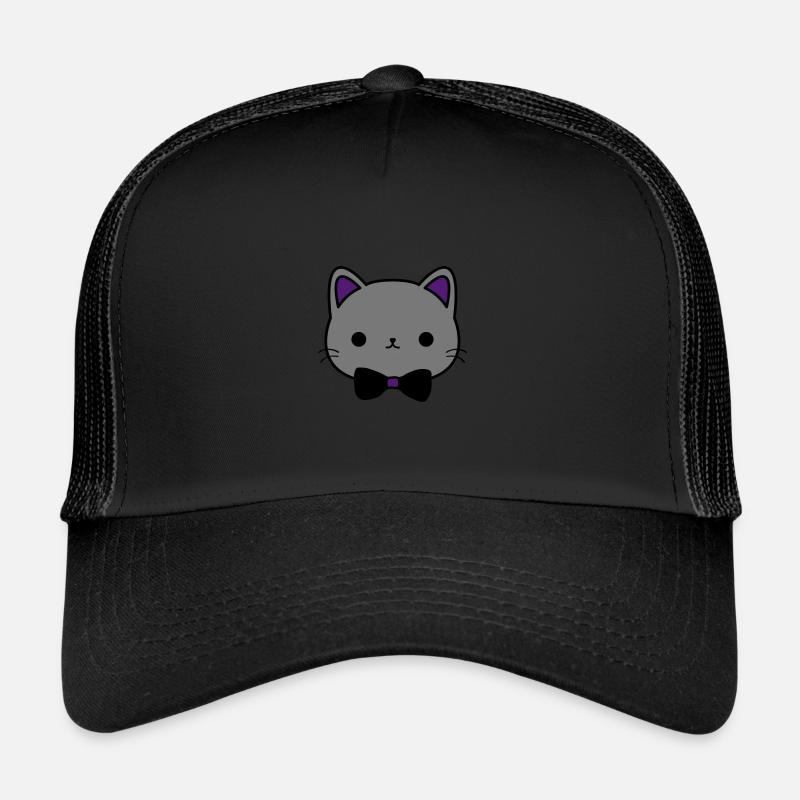 cute cat Trucker Cap