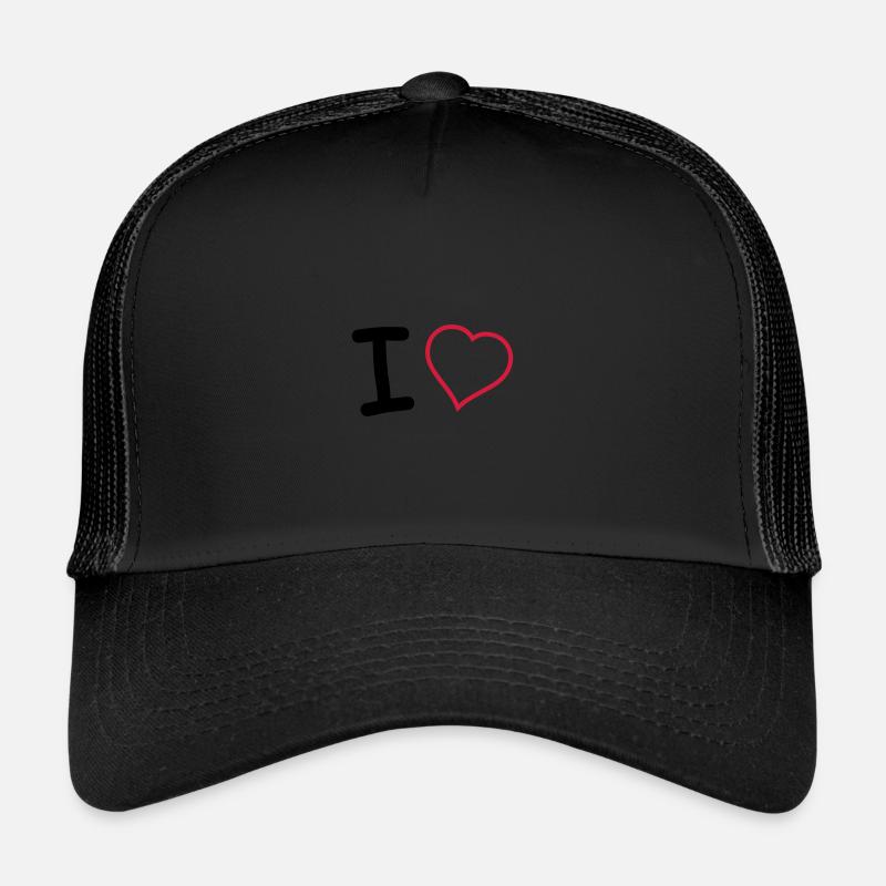 i heart Trucker Cap