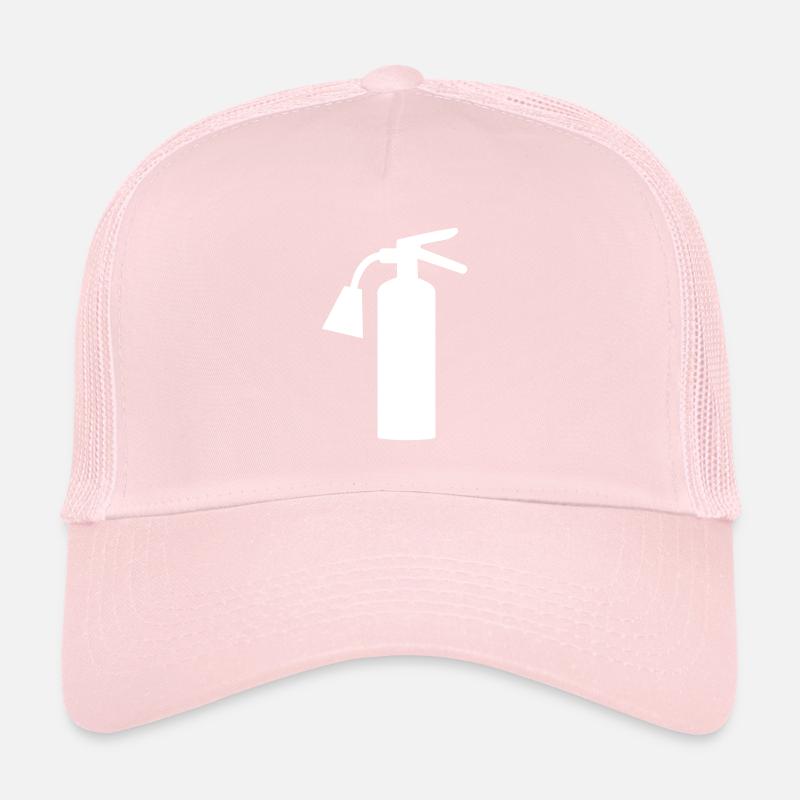 Fire extinguisher symbol Trucker Cap