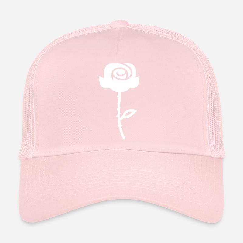 Rose Symbol Trucker Cap
