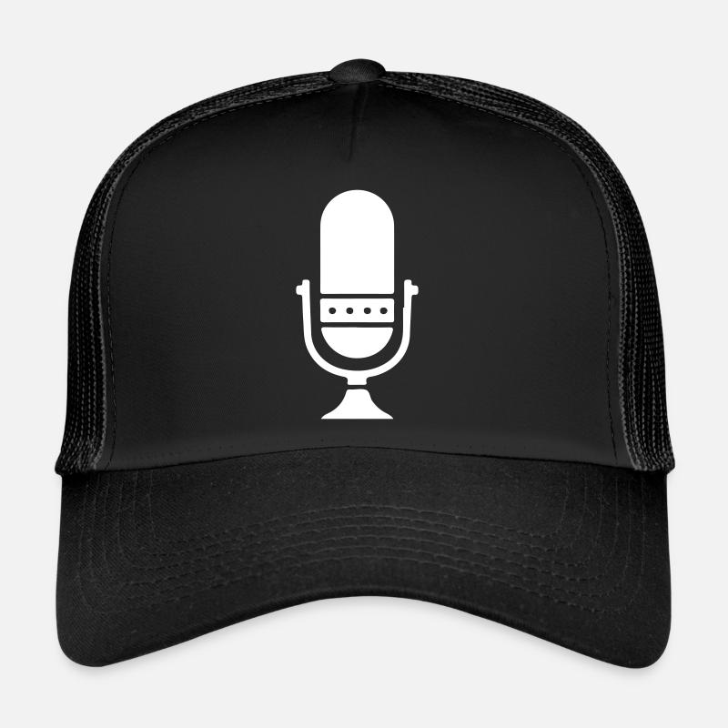 Mikrofon Podcast Trucker Cap