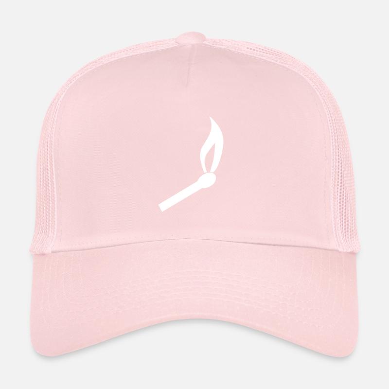 Brennendes Streichholz Trucker Cap