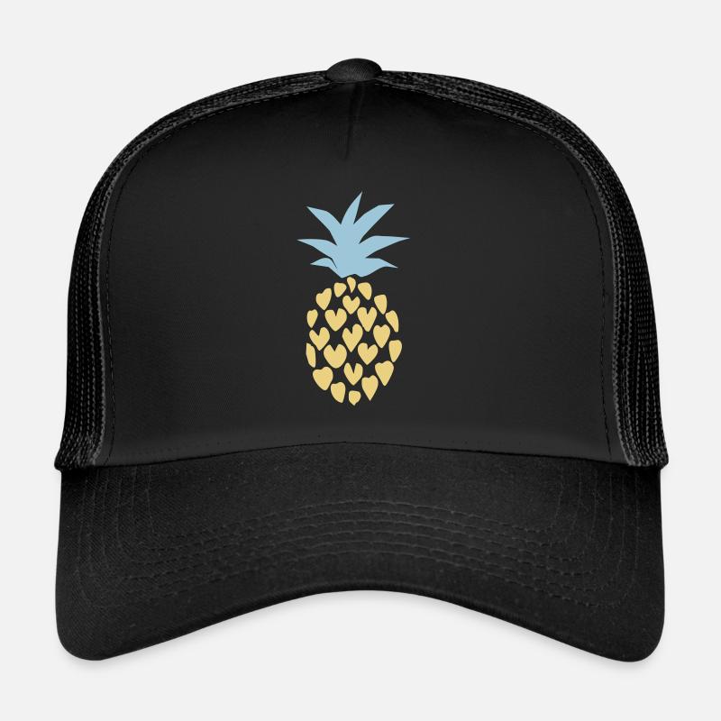 Pineapple - Pineapple Lover - Trucker Cap - black/black
