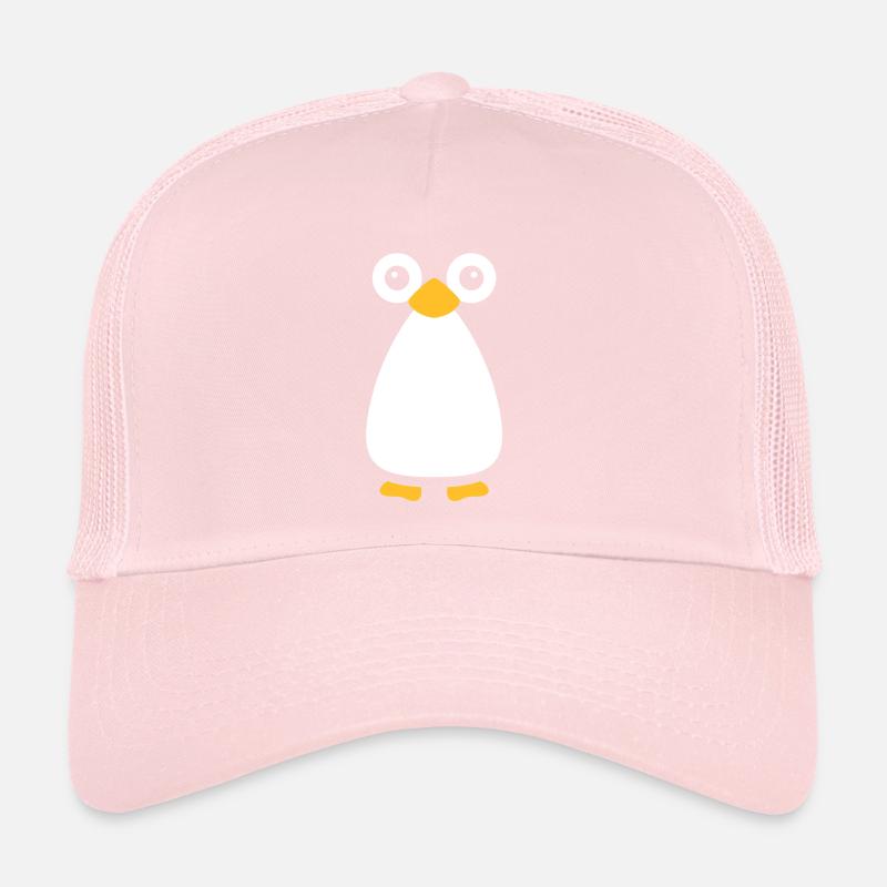 Cute Vector Penguin Trucker Cap