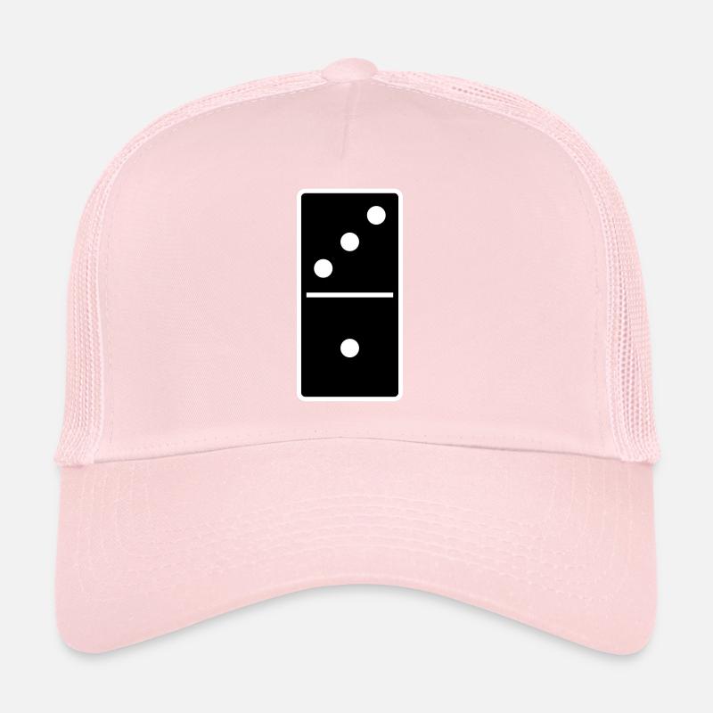 DOMINO STONE 3: 1 - COULEUR VARIABLE - CONCEPTION DE VECTEUR! Casquette trucker 