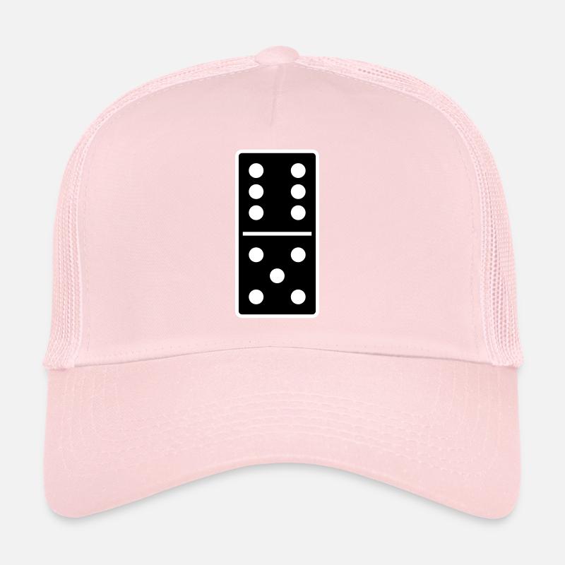 DOMINO STONE 6: 5 - COULEUR VARIABLE - CONCEPTION DE VECTEUR! Casquette trucker 