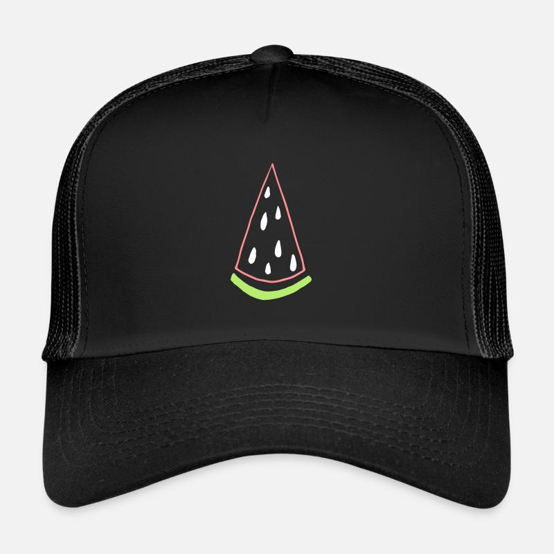 Frucht Melone Weiss Obst Geschenk Geschenkidee Trucker Cap