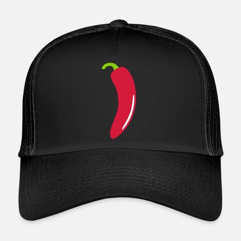 Red Chilli Pepper Trucker Cap