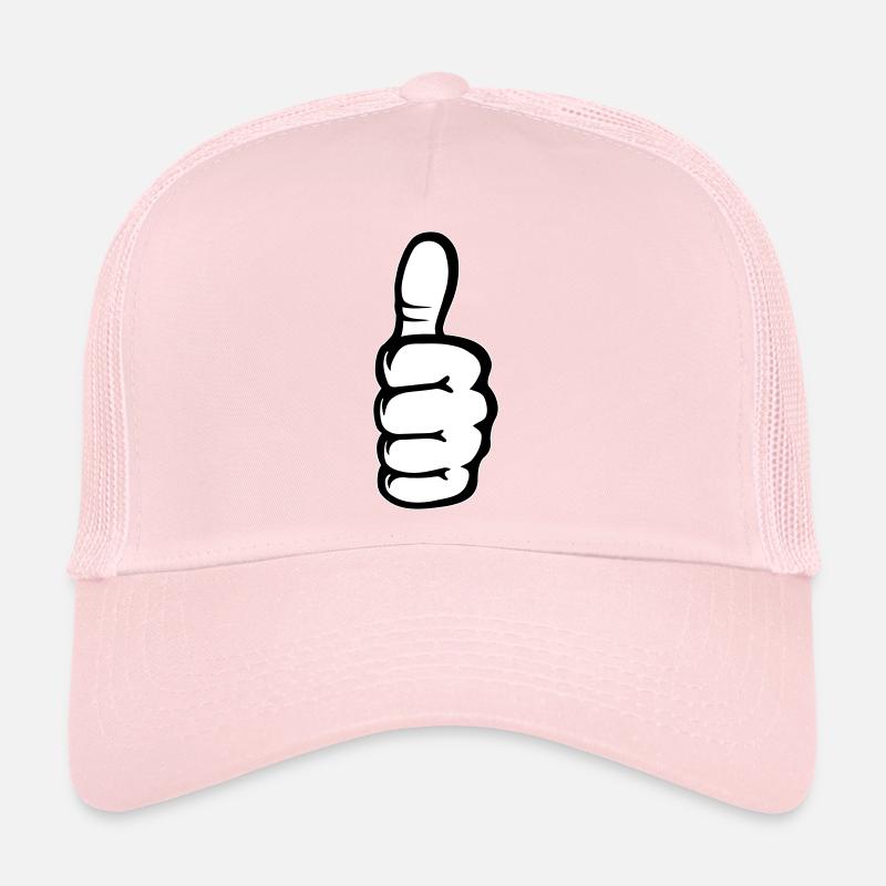 All Right OK Hand Icon Trucker Cap