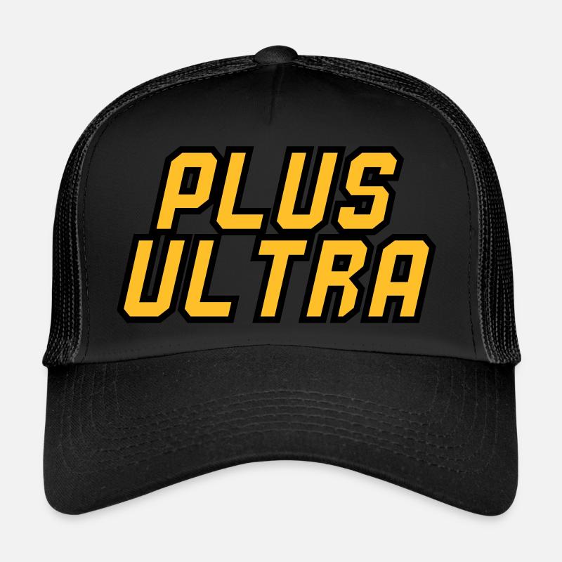 Plus Ultra - Casquette trucker  - noir/noir