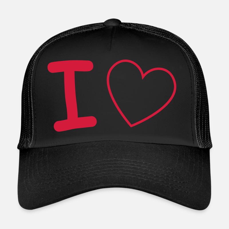 i love Trucker Cap