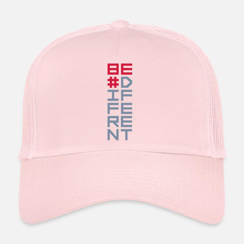 Soyez différent Logo Design Casquette trucker 