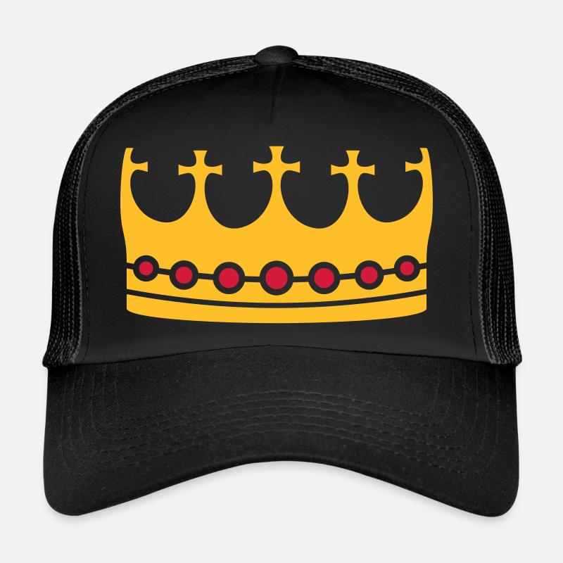 Bijoux Diamond Queen Crown Casquette trucker 