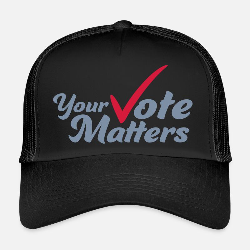 your vote matters Zitat Trucker Cap