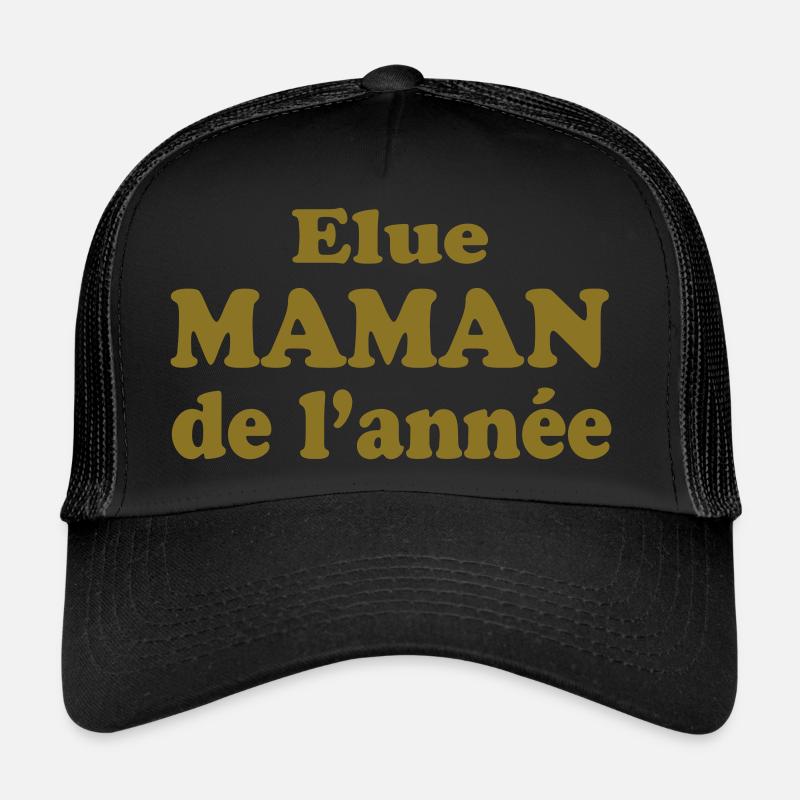 Elue Maman de l'année Casquette trucker 