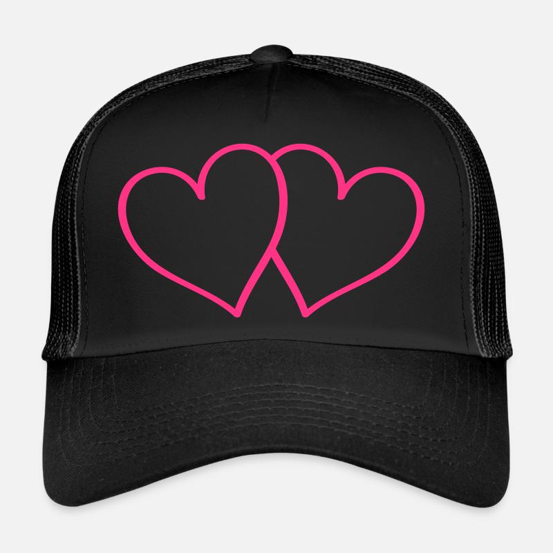 herzen heart Trucker Cap