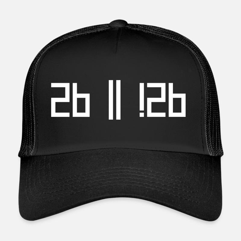 Être ou ne pas être Casquette trucker 