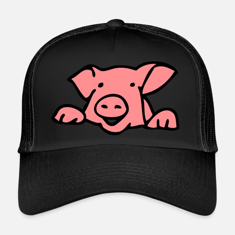 head pig Trucker Cap