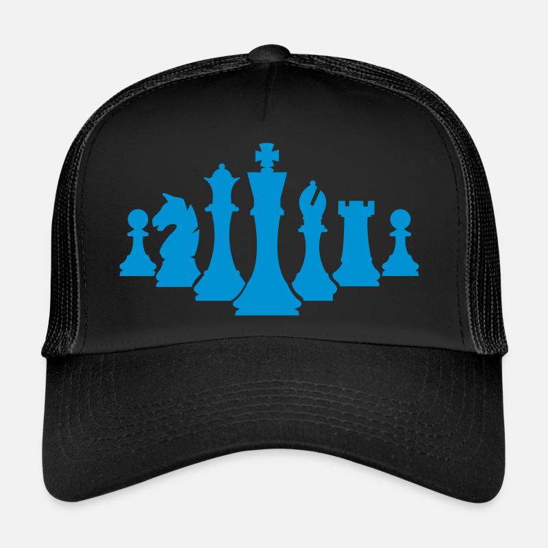 Chess Pieces Chess Trucker Cap