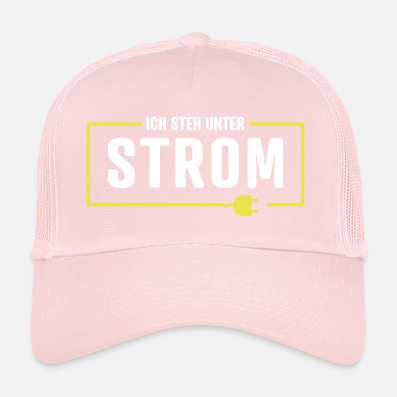 ICH STEH UNTER STROM Trucker Cap