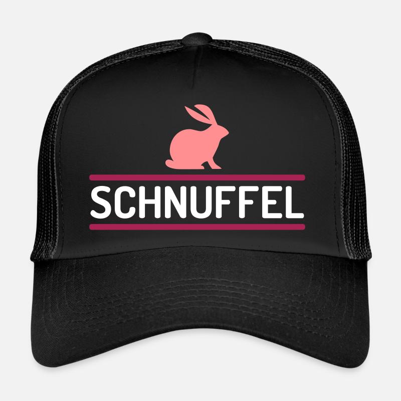 ★ Designfarben änderbar ★ Schnuffel (Hase) Trucker Cap