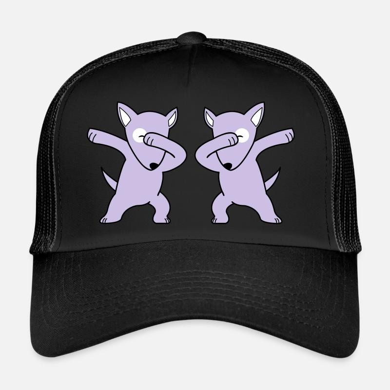 dabbing pour chien Casquette trucker 