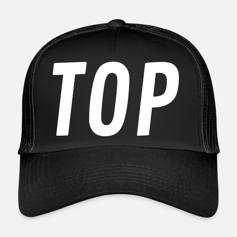 Top or Bottom Trucker Cap