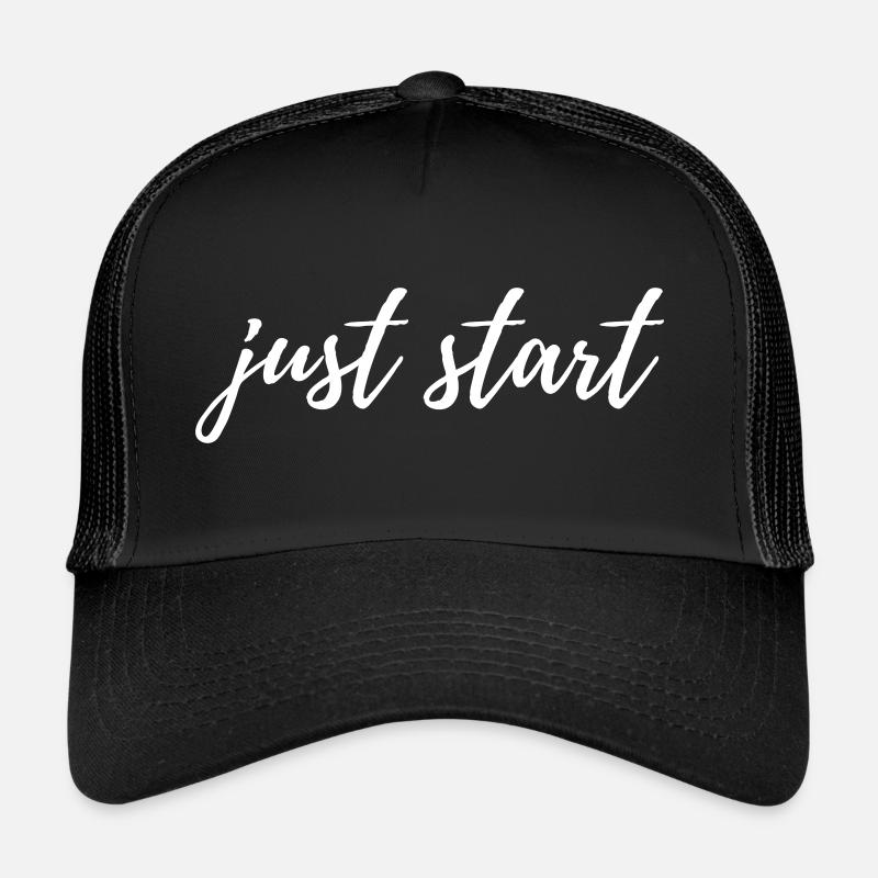 Just Start Prokrastination vermeiden Motivation Trucker Cap