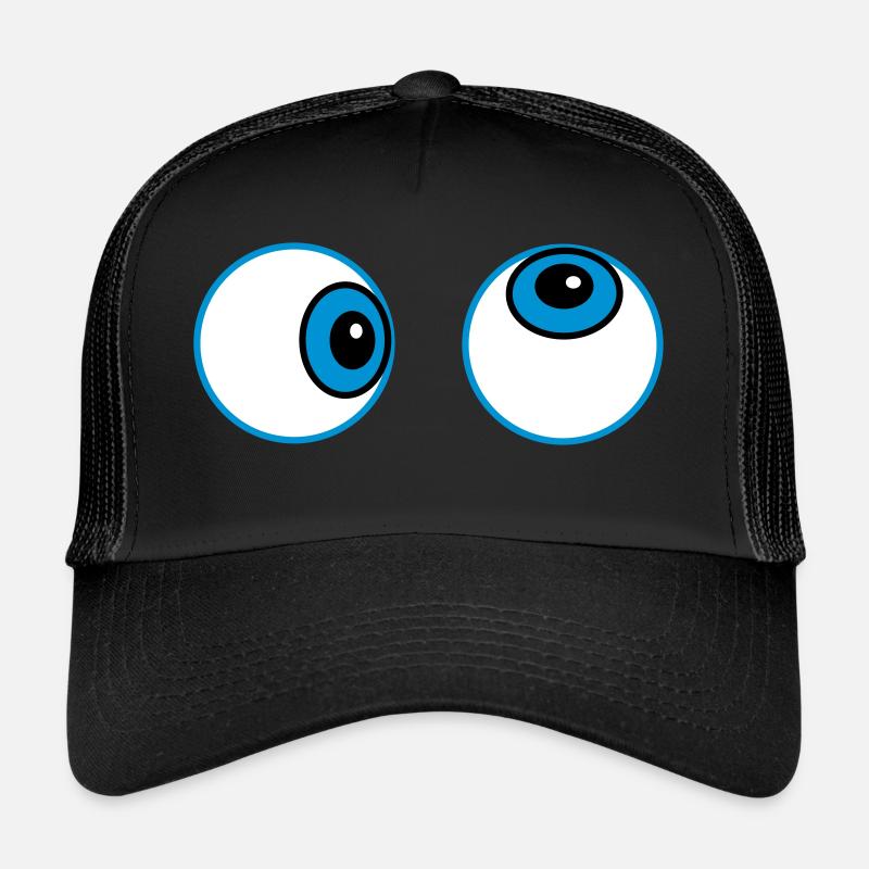 Eyes (d) Casquette trucker 
