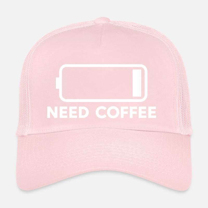 Besoin de café Casquette trucker 