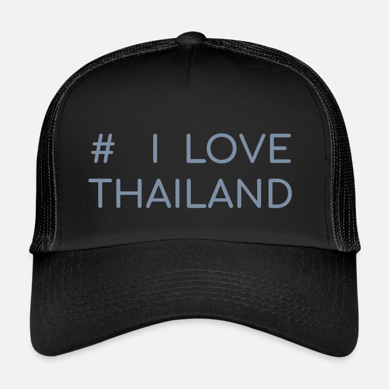j'aime la thaïlande Casquette trucker 