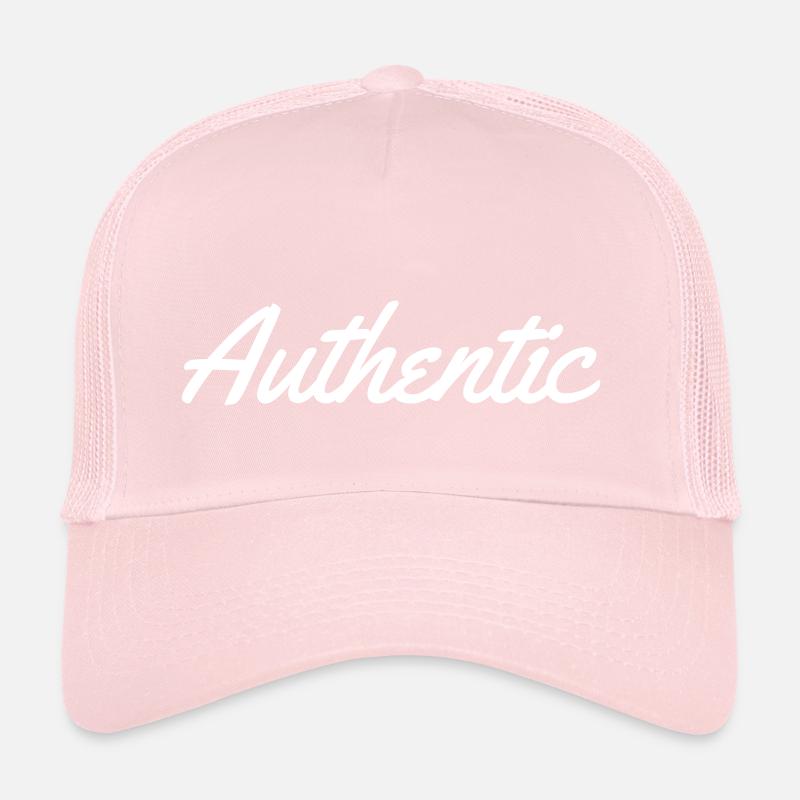 Authentic White Trucker Cap