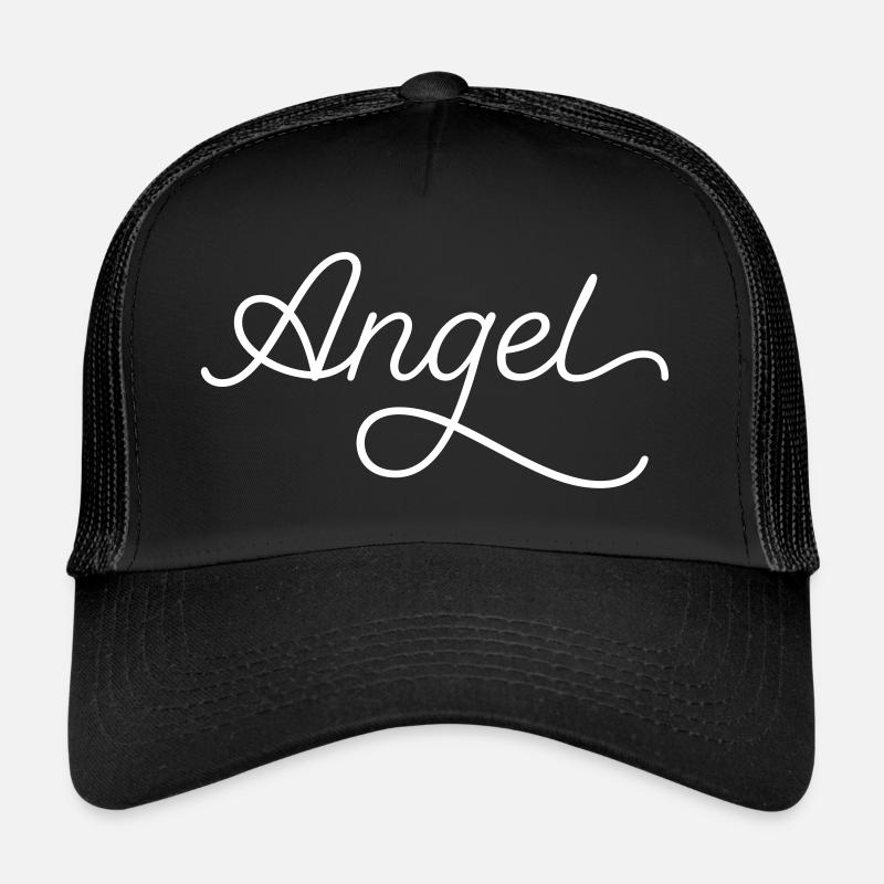 Engel - Trucker Cap - Schwarz/Schwarz
